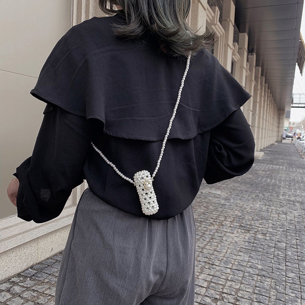 [Hàng mới về] Túi đeo chéo mini đựng son môi thời trang dành cho nữ