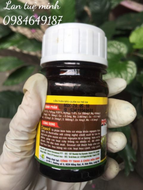 SEASOL Phân Tảo Biển Siêu Ra Rễ mới cực nhạy