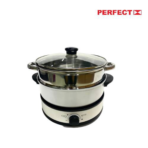 [Mã ELHADEV giảm 4% đơn 300K] Nồi hấp lẩu nướng Perfect PF-L06 1350W