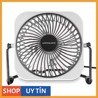 Quạt USB Mini Lock&Lock Màu Trắng OUF101W