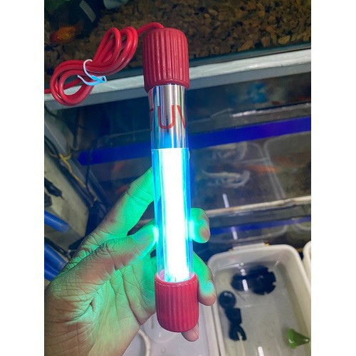 Đèn UV Jeneca diệt rêu, tảo làm trong nước  kích thước nhỏ gọn dành cho bể kính, bể cá cảnh 7w-9w-11w