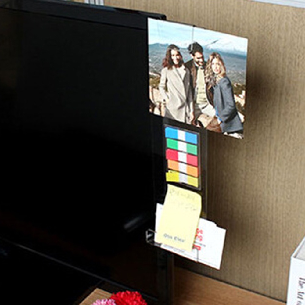 Giá Đỡ Điện Thoại / Thẻ Tên / Danh Thiếp Để Bàn Bằng Acrylic Trong Suốt Chất Lượng Cao 2life