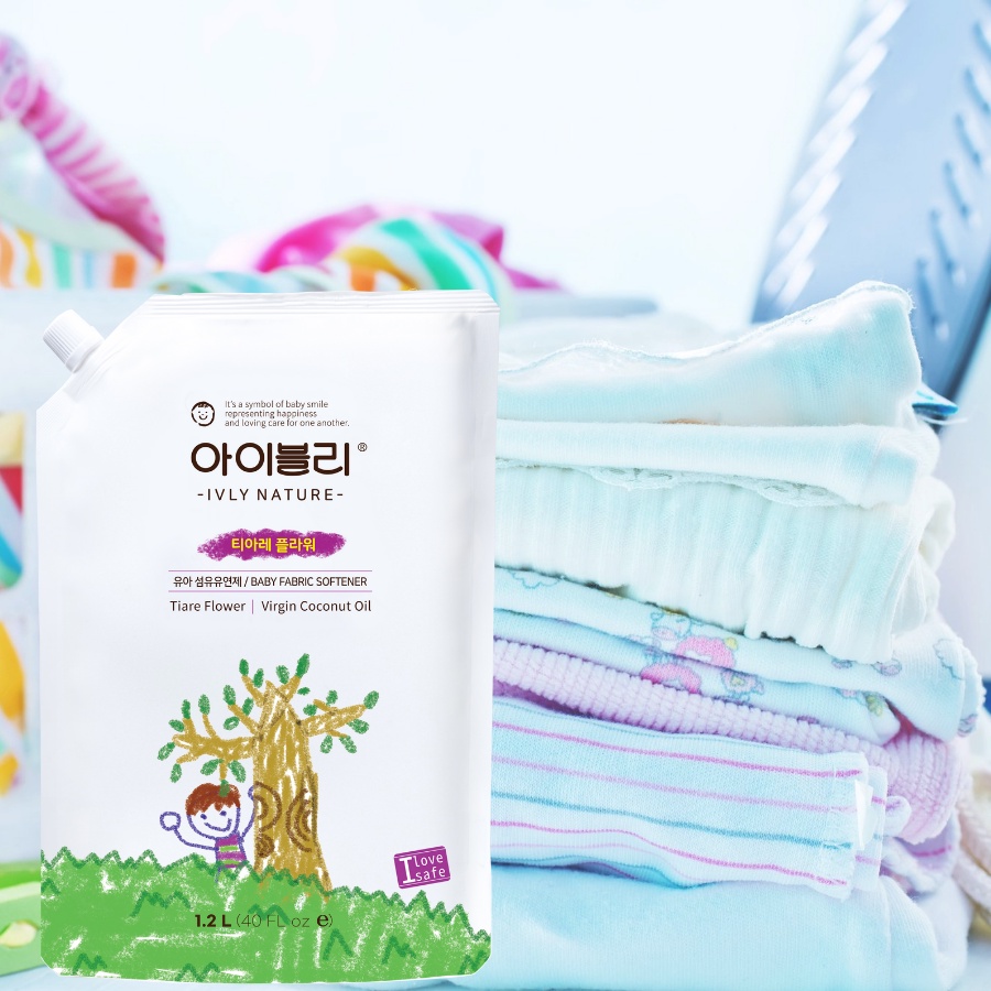 Nước xả vải đồ trẻ sơ sinh tinh chất thiên nhiên IVLY Natural