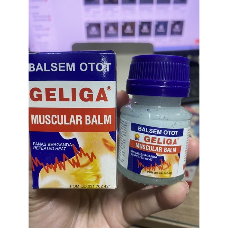 Hộp 12 CHAI ; 250k  DẦU CÙ LÀ LỬA - CAO XOA BÓP NÓNG GELIGA Trọng lượng: 40gr