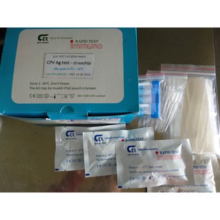 QUE TEST BỆNH PARVO trên chó