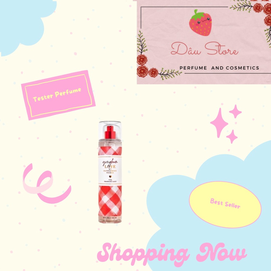 Xịt Thơm Toàn Thân Bath & Body Works GINGHAM LOVE