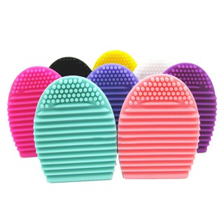 Trứng silicon vệ sinh cọ trang điểm