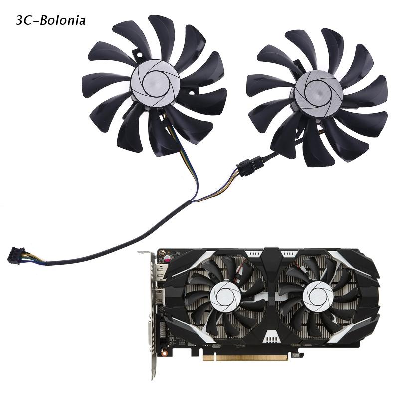 1 Cặp Quạt Tản Nhiệt 85mm Ha9010H12F-Z 4pin Thay Thế Cho Msi Gtx 1060 Oc 6g Gtx