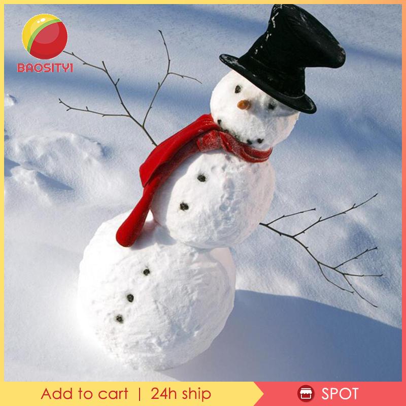 [Baosity1] Bộ Trang Phục Người Tuyết Ngoài Trời + Mũ + Cà Rốt + Khăn Choàng Đồ Chơi Hoạ