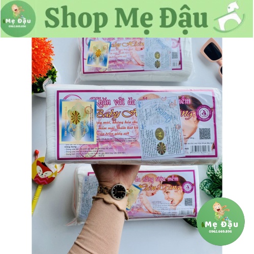 Khăn khô đa năng BABY HIỀN TRANG , khăn giấy khô, khăn cho mẹ và bé 170gr