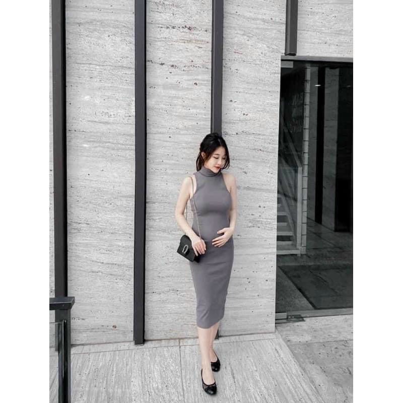 VÁY BODY CỔ LỌ SÁT NÁCH