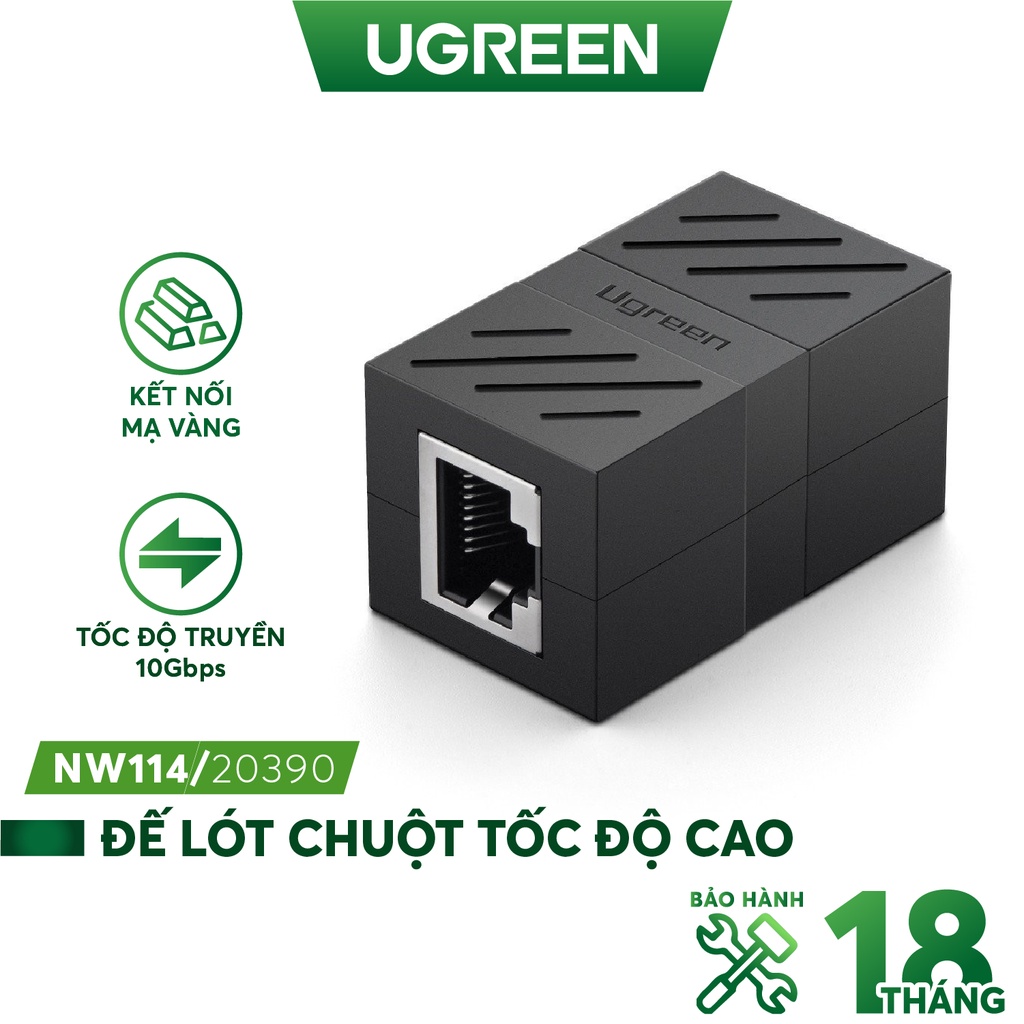 Đầu nối mạng RJ45 8P8C UGREEN NW114 - Hàng phân phối chính hãng - Bảo hành 18 tháng