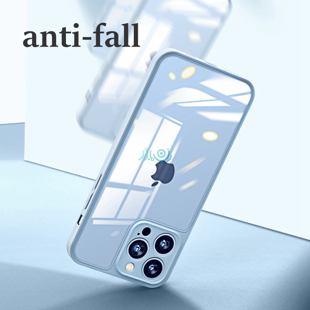 Ốp điện thoại silicon trong suốt siêu mỏng chống sốc cho iPhone 13 12 Pro Max 11 Pro MAX XS MAX XR | BigBuy360 - bigbuy360.vn