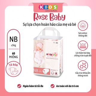 Bỉm tã dán rose baby size nb