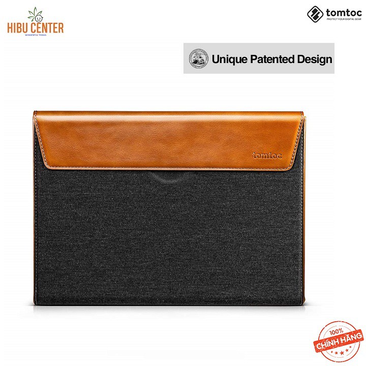 Túi Chống Sốc Tomtoc (USA) Premium Leather For Macbook Pro 13″ New/Air 13″ 2018  Macbook Pro 15″ For Macbook 16″