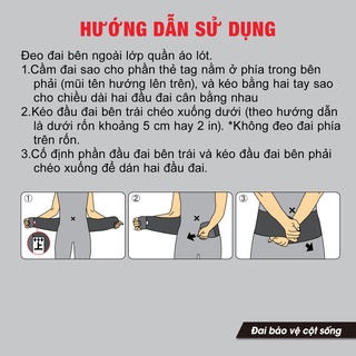 Đai Bảo Vệ Cột Sống Vantelin Back Support Size M