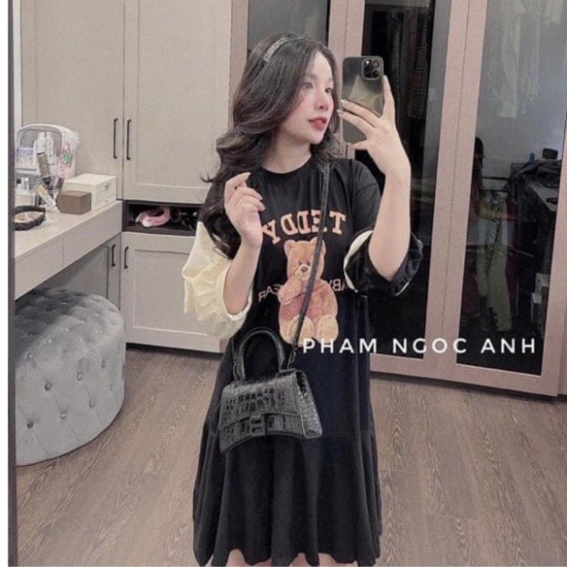 MECHIPXINH - VÁY GẤU TEDDY ĐUÔI CÁ CỰC XINH