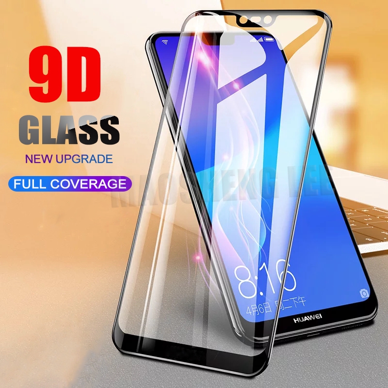Kính Cường Lực Toàn Màn Hình Cho Huawei Nova 2i 2 Lite 3i 4 5T 7i Honor 8X 10 P20 P30 Pro Kèm Phụ Kiện