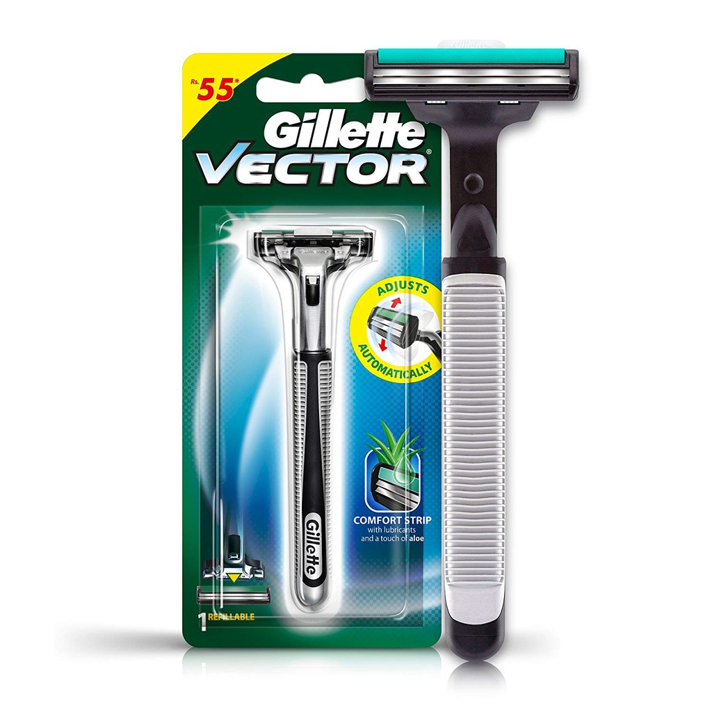 Dao Cạo Râu 2 Lưỡi Gillette Vector