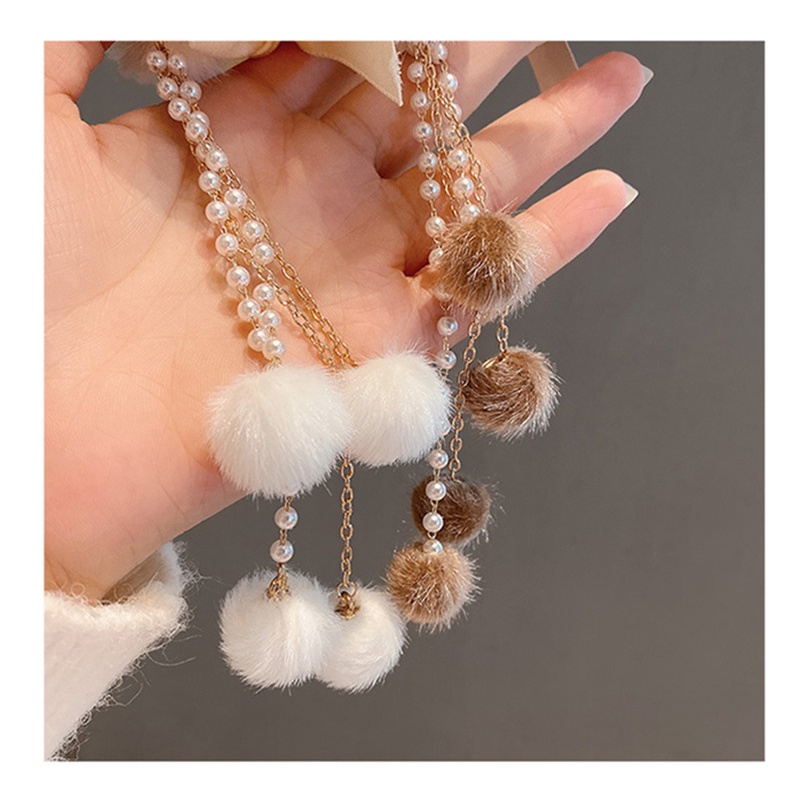 Kẹp tóc lông nhung