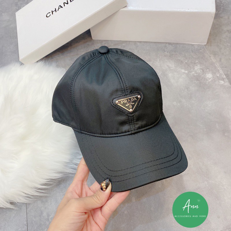 [SALE SỐC] Mũ lưỡi trai Prada mới, chất liệu vải gió 2 lớp cao cấp, bảng màu mới trẻ trung, hàng loại 1 full tag