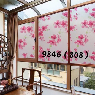 Giấy dán kính hoa văn-khổ 0,9m