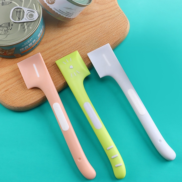 Muỗng Múc Thức Ăn Cho Thú Cưng Có Nắp Mở Tiện Dụng