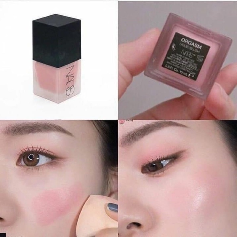 Má Hồng Kem Nars Liquid Blush - Orgasm