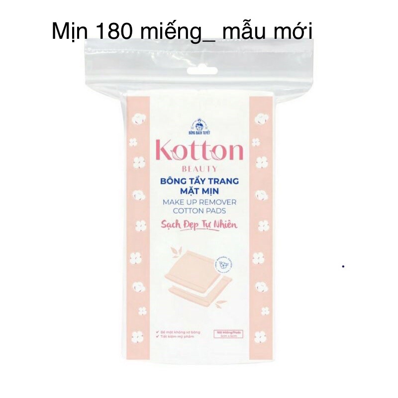 BÔNG TẨY TRANG MERILYNN 180 MIẾNG MỊN