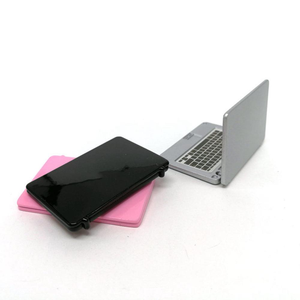 Laptop Đồ Chơi Dễ Thương Cho Nhà Búp Bê