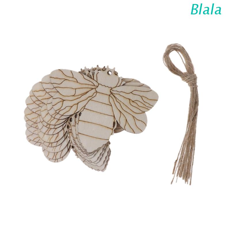 Set 10 Phụ Kiện Gỗ Treo Trang Trí Xinh Xắn
