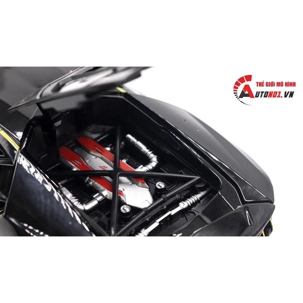 Mô hình Lamborghini Centenario Lp770-4 no.63 1:24 Miniauto 8050