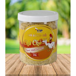(HŨ 250G) CHÀ BÔNG GÀ CHÀ CHÀ THẢO NGUYÊN PHÁT (TNP) - Hàng công ty chính hãng. Chà bông sạch, ngon. Cam kết chất lượng