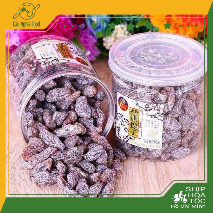 ( Xí muội nho muối loại ngon ) Xí muội nho muối Sweet house 240g. Date mới nhất.