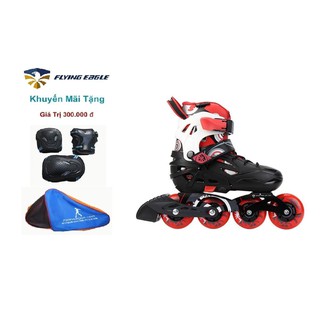 Giày Patin Flying Eagle S5S tặng bảo hộ hoặc balô hoặc 4 bánh đèn led