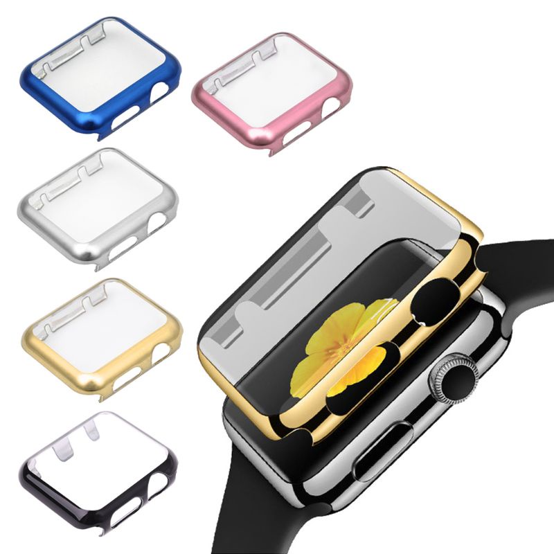 Vỏ PC Siêu Mỏng Bảo Vệ Màn Hình Cho Apple Watch Series 1 2 38