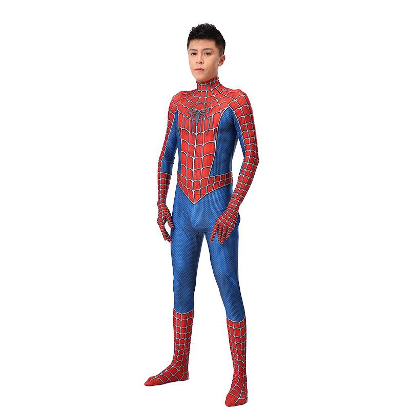 Trang phục áo liền quần người nhện Halloween cho trẻ em