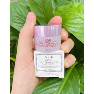 Kem dưỡng Fresh Rose Deep Hydration Face Cream