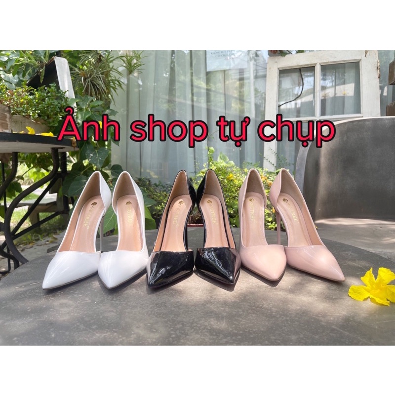 Giày Cao Gót Hở Eo 7P - VNXK Cao Cấp - Cực Xinh - HMStore