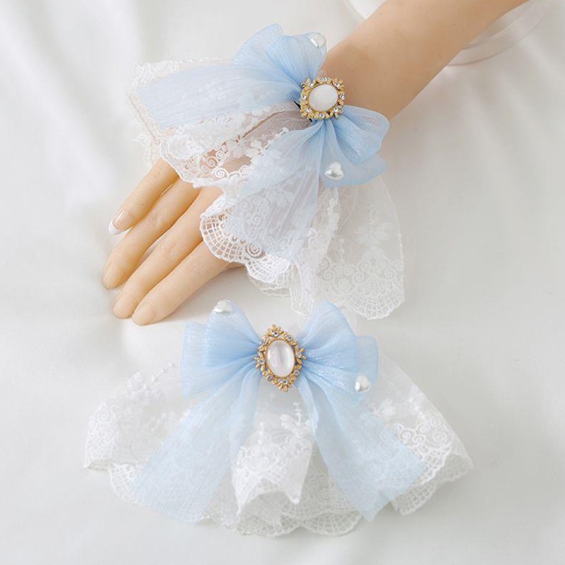 Vòng Đeo Tay Hóa Trang Lolita Phối Ren Chống Trượt