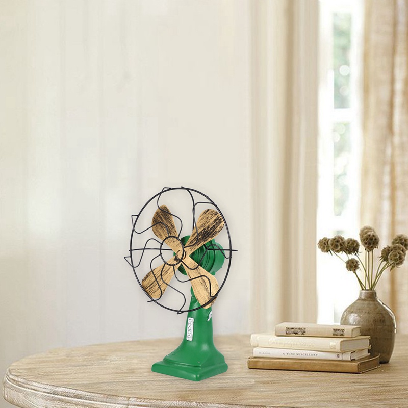 Mô Hình Quạt Mini Phong Cách Vintage Hoài Cổ Trang Trí Nhà Cửa