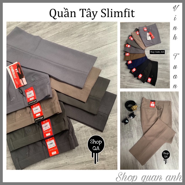 Quần Tây Nam - Vĩnh Tuấn - Đủ Size - 8 Màu