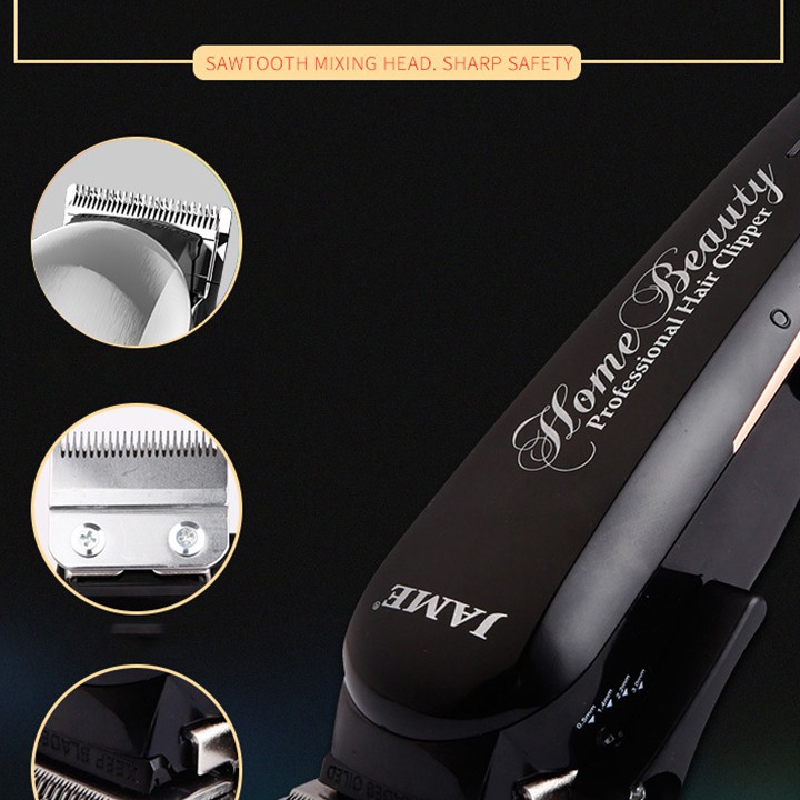 Tông đơ cắt tóc salon chuyên nghiệp retro dầu Jame 1070