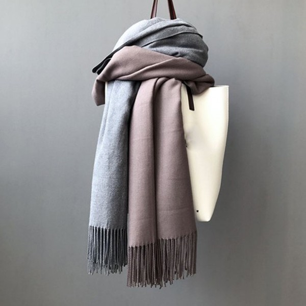 Khăn quàng cổ cashmere vải len cực mềm và ấm - Hàng Nhập Khẩu