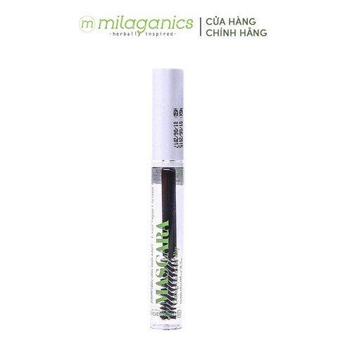 Mascara Dưỡng Mi Dầu Dừa MILAGANICS 5ml tinh chất thiên nhiên dưỡng mi chắc khỏe, dài tự nhiên, ngăn ngừa tụng mi