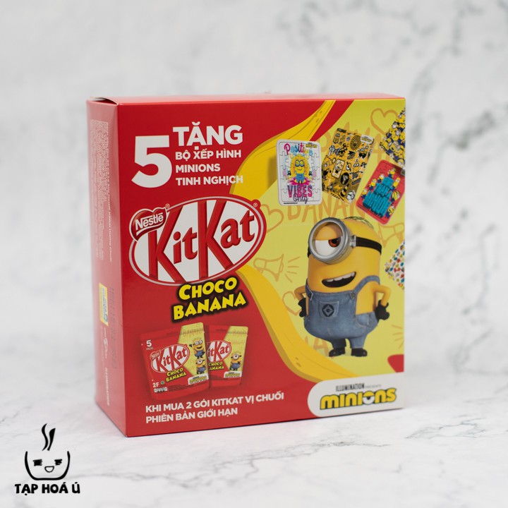 KITKAT BANANA CHUỐI MINIONS LIMITED EDITION - BẢN GIỚI HẠN 2021