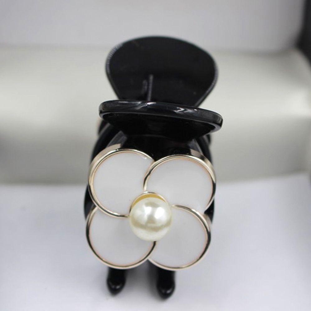 Kẹp Tóc Nhỏ Hình Hoa Trà Bằng Nhựa Resin Dễ Thương Cho Bé Gái