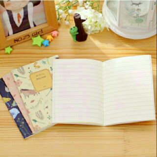Sổ tay, sổ ghi chép mini 20trang có dòng kẻ 9*12cm