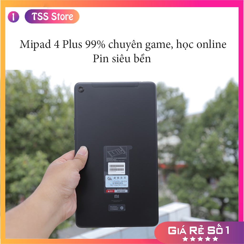 Máy Tính Bảng Xiaomi MiPad 4 Plus LTE chuyên game, học online 99%