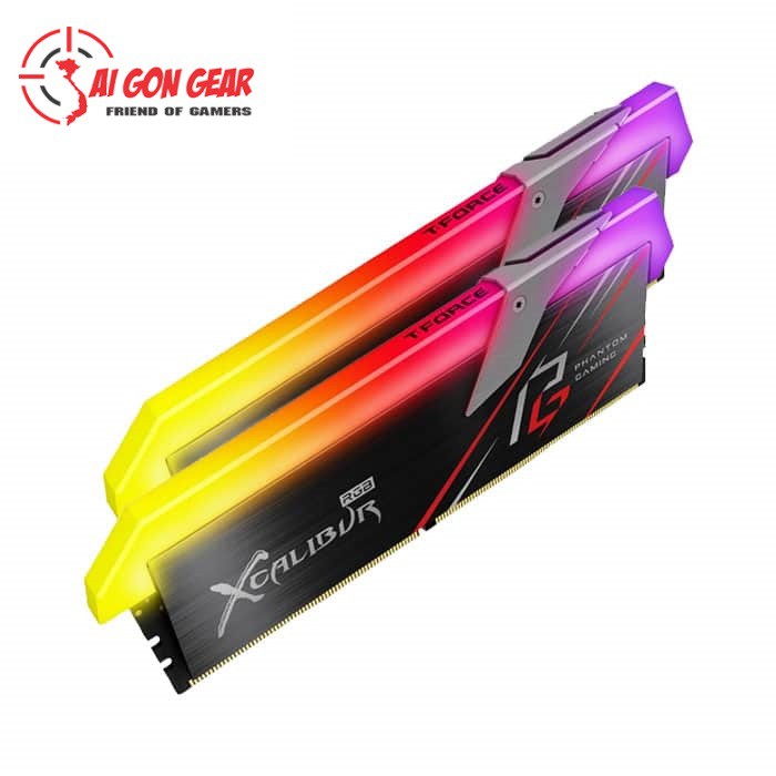 (NWH) Ram máy tính XCALIBUR  Phantom Gaming RGB DDR4 8GBX2